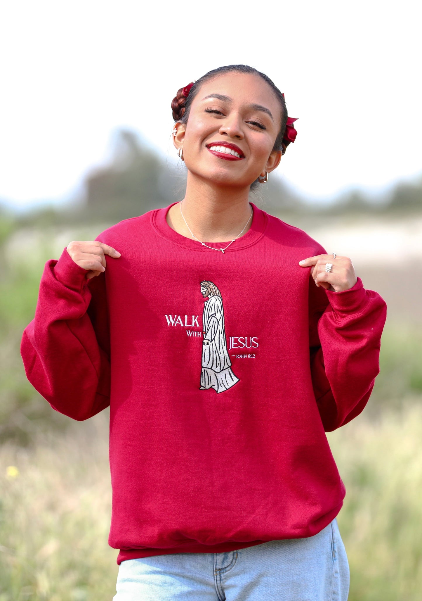 Walk with Jesus Crewneck